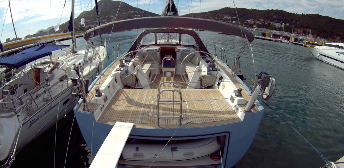 Яхта Hansa 47 2008 кокпит