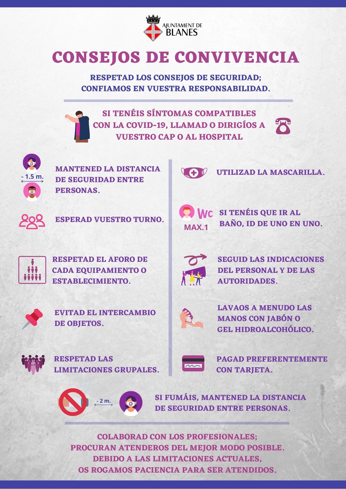 consells convivencia covid blanes