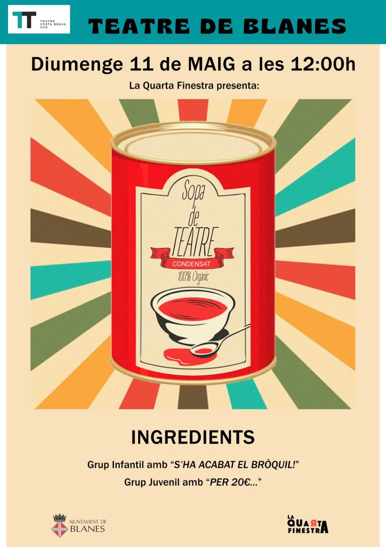 Teatre: “Ingredients” · La Quarta Finestra