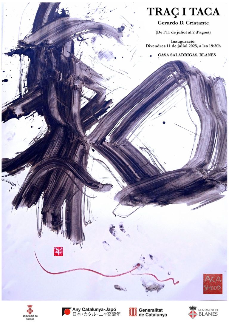 Exposició: “Traç i Taca” de Gerardo D. Cristante