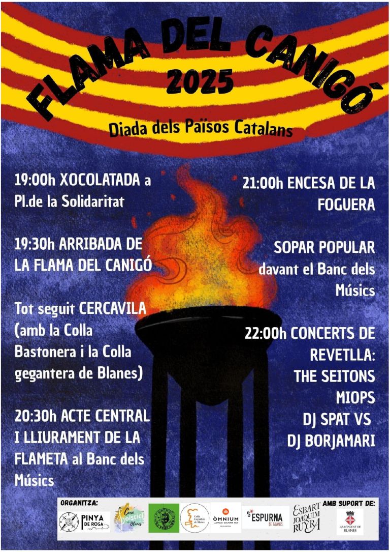 Flama del Canigó · Diada dels Països Catalans
