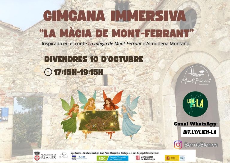 Chasse au trésor immersive – « La màgia de Mont-Ferrant »