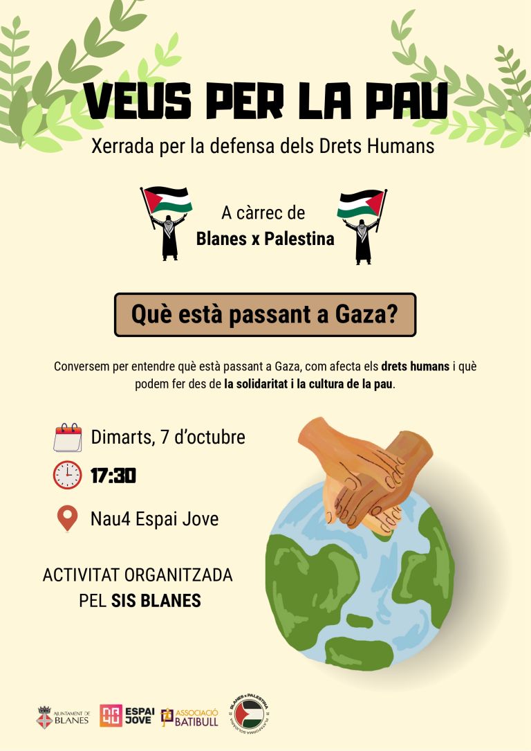 Talk: “Veus per la pau”
