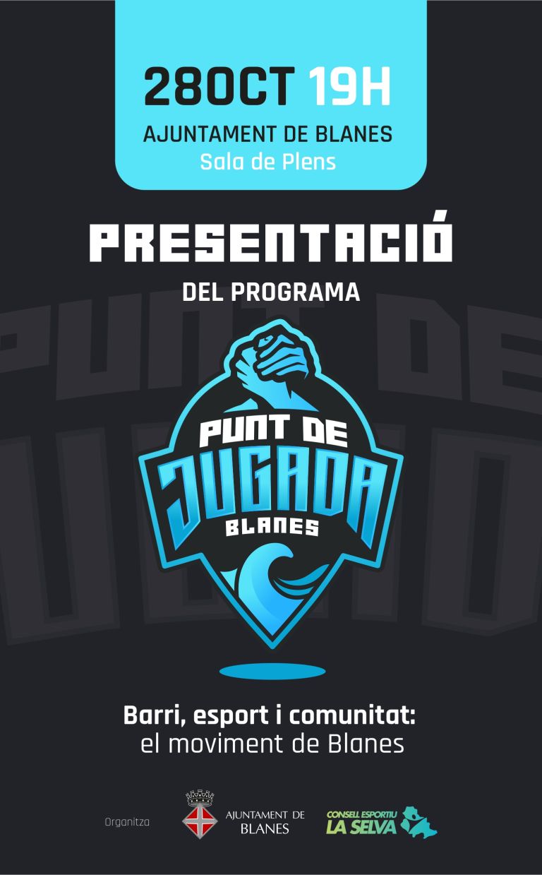 Presentació del programa: “Punt de jugada”