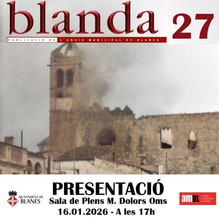 Presentació revista “Blanda 27”