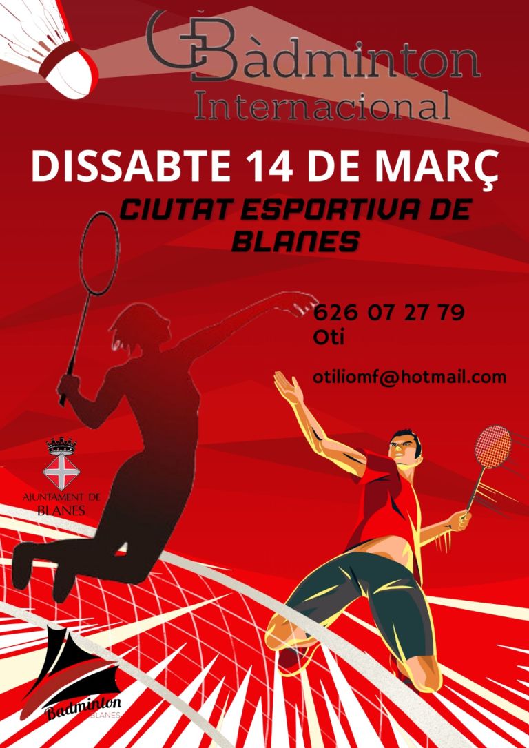 Torneo de Bádminton Blanes