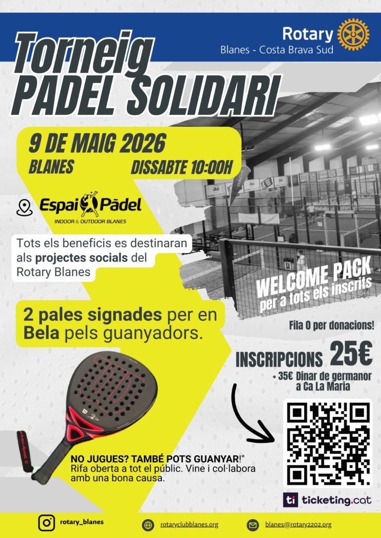 Torneig de Pàdel Solidari