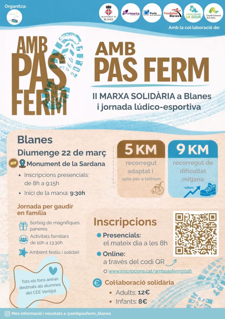 Inclusive race “Amb Pas Ferm” – Organised by EEE Ventijol