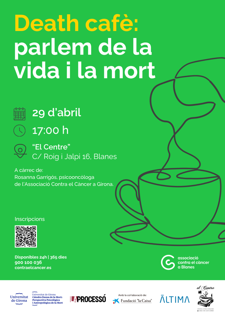 Death café: “Parlem de la vida i la mort”