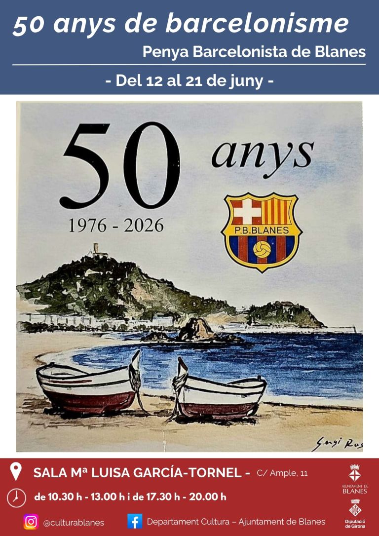 Exposició: “50 anys de barcelonisme”