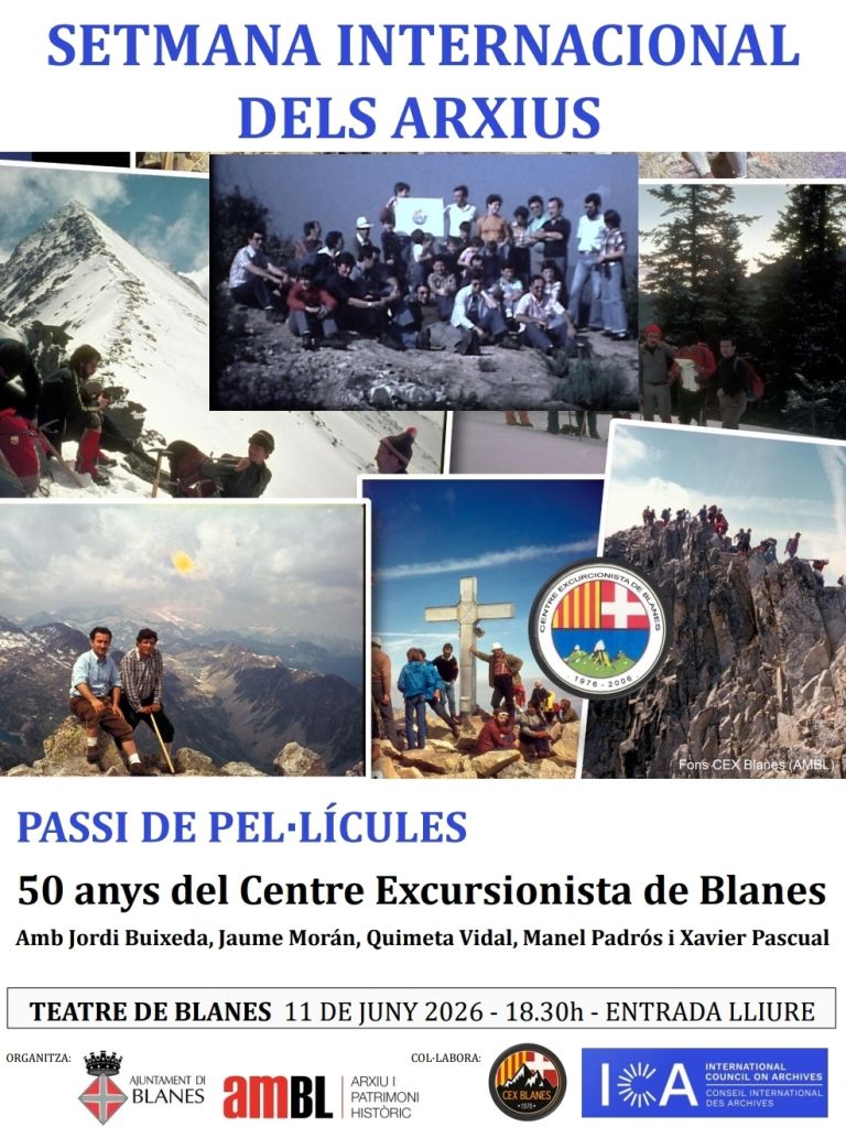 Setmana Internacional dels Arxius: passi de pel·lícules “50 anys CEX”