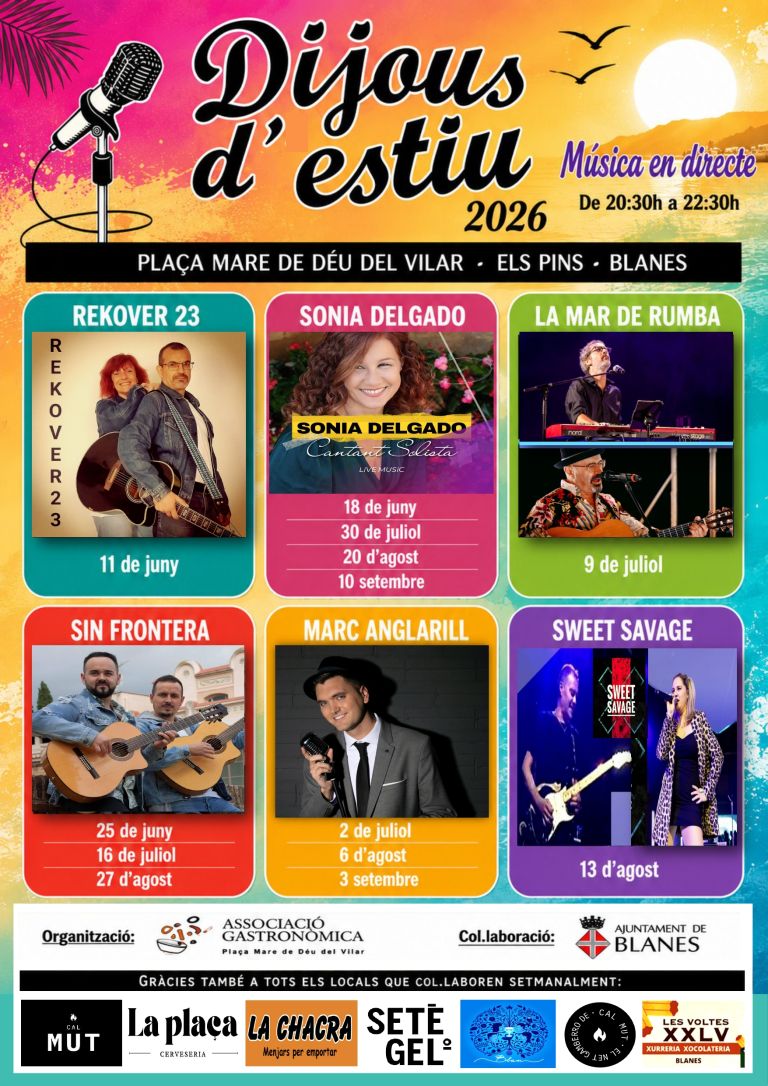 Live music: “Dijous d’estiu”