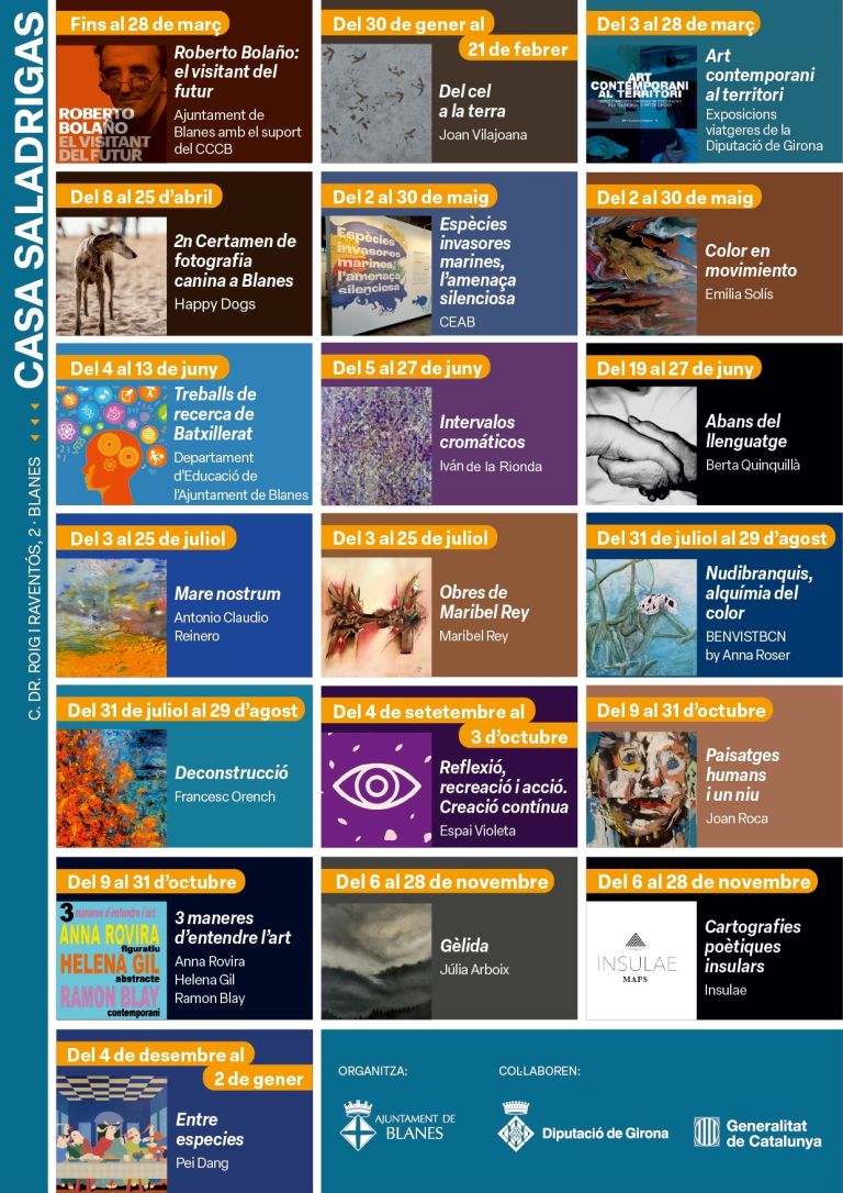 Exposition : Nudibranquis, alquímia del color – Benvistbcn by Anna Roser et Deconstrucció – Francesc Orench