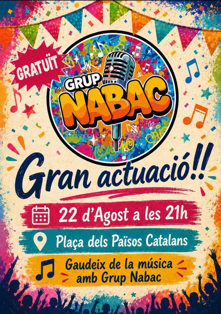 Gran actuació! Grup Nabac