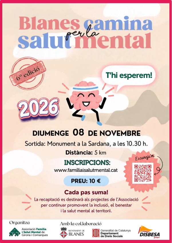 6a Caminada popular «Blanes camina per la salut mental»
