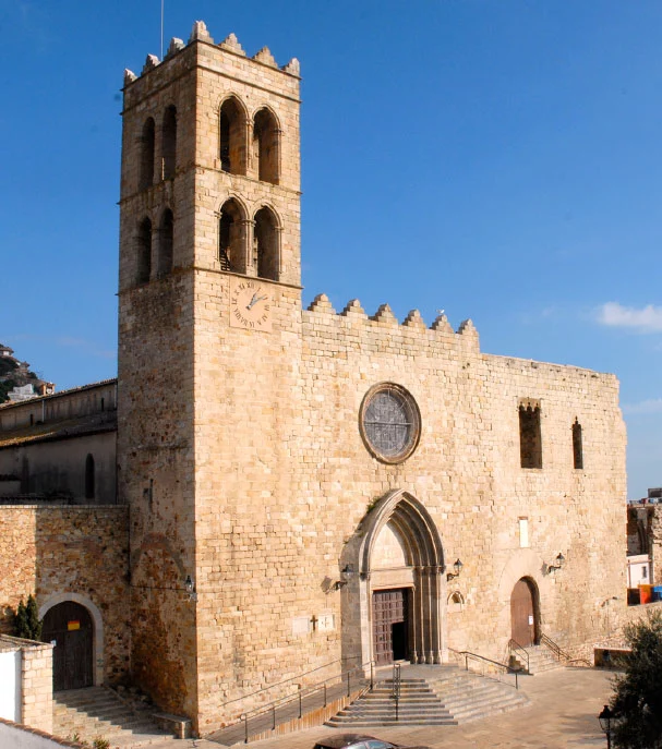 Palau Vescomtal XIV. bis XV. Jahrhundert – Pfarrkirche