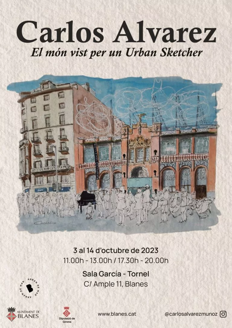 Exposition Carlos Alvarez: Le Monde Vu par un Urban Sketcher